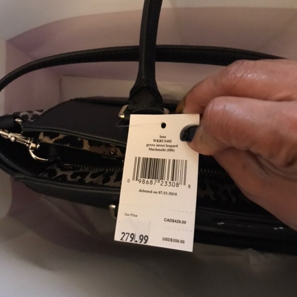 Kate Spade leopard crossbody - Picture 2 of 8